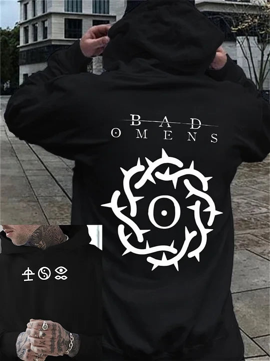 Bad Omens Hoodie Rock Band Inspired Hoodie Bad Omens Merchandise Gifts For Fans