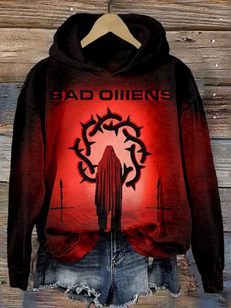 Bad Omens Hoodie Rock Band Inspired Hoodie For Rock Fan Bad Omens Merchandise