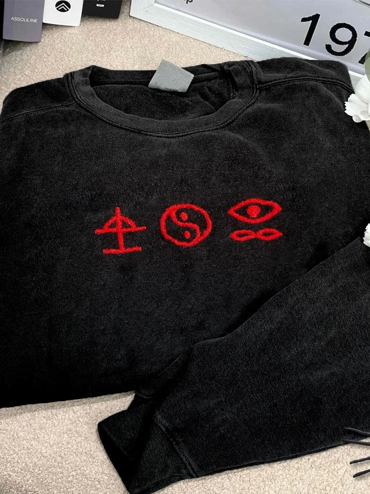 Bad Omens Sweatshirt Rock Band Inspired Sweatshirt Gifts For Rock Lovers