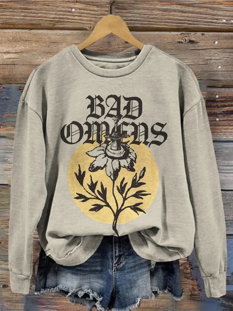 Bad Omens Sweatshirt Rock Band Sweatshirt Bad Omens Merchandise Gifts For Fans