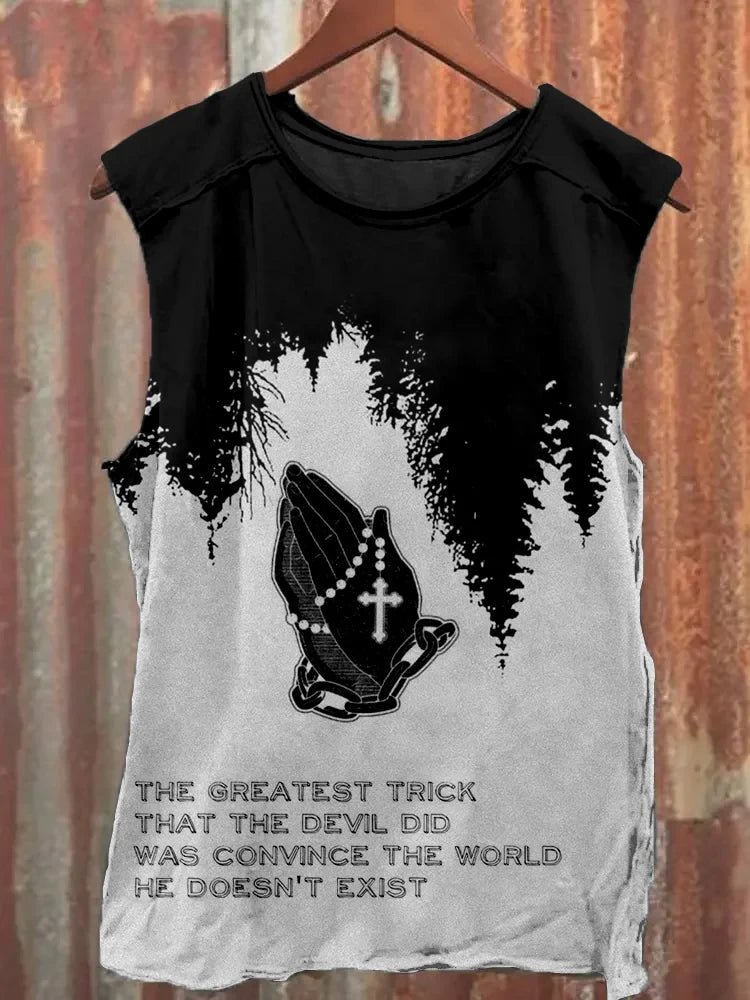 Bad Omens Tank Top The Greatest Trick That The Devil Bad Omens Merchandise Rock Fan Gifts