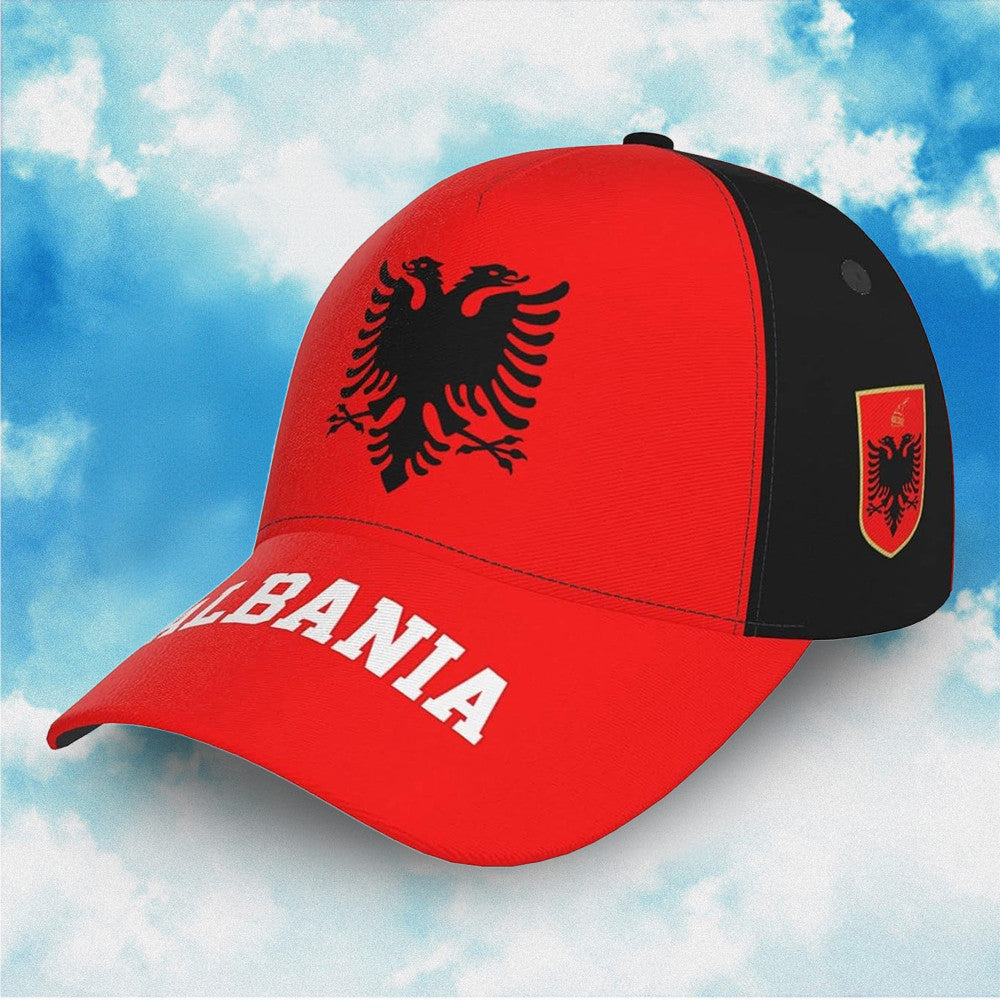 Albania Hat Albania National Emblem Hat Vintage Cap Gifts For Men Women