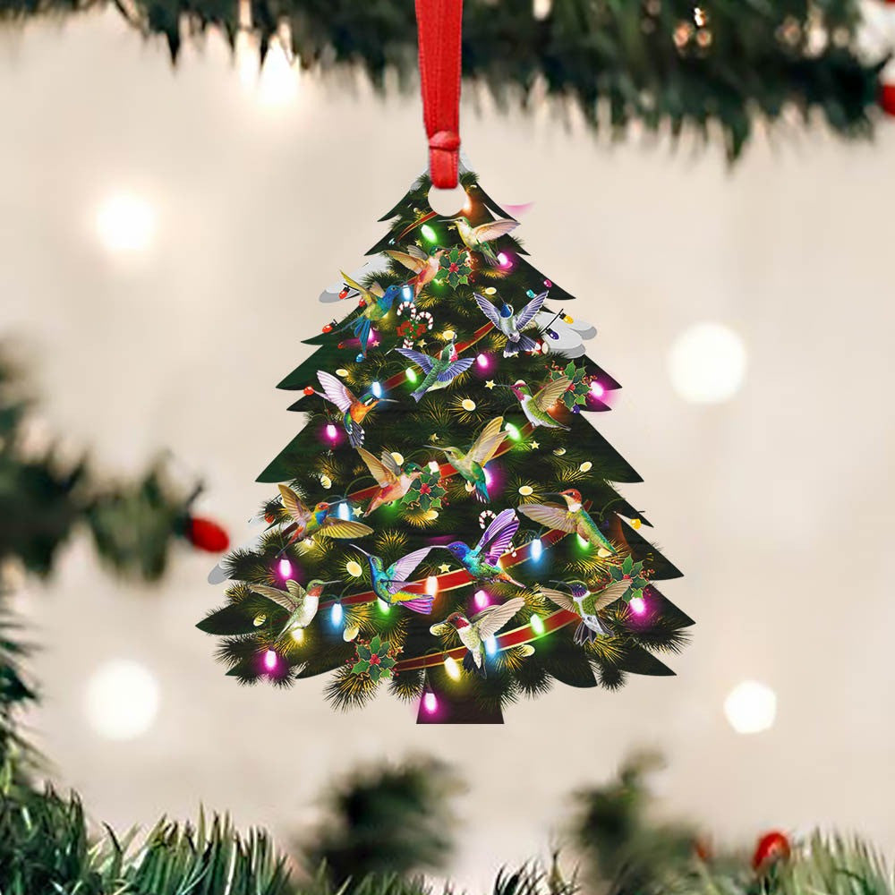 Hummingbird Christmas Tree Ornament Funny Christmas Tree Ornaments Gifts For Hummingbird Lovers