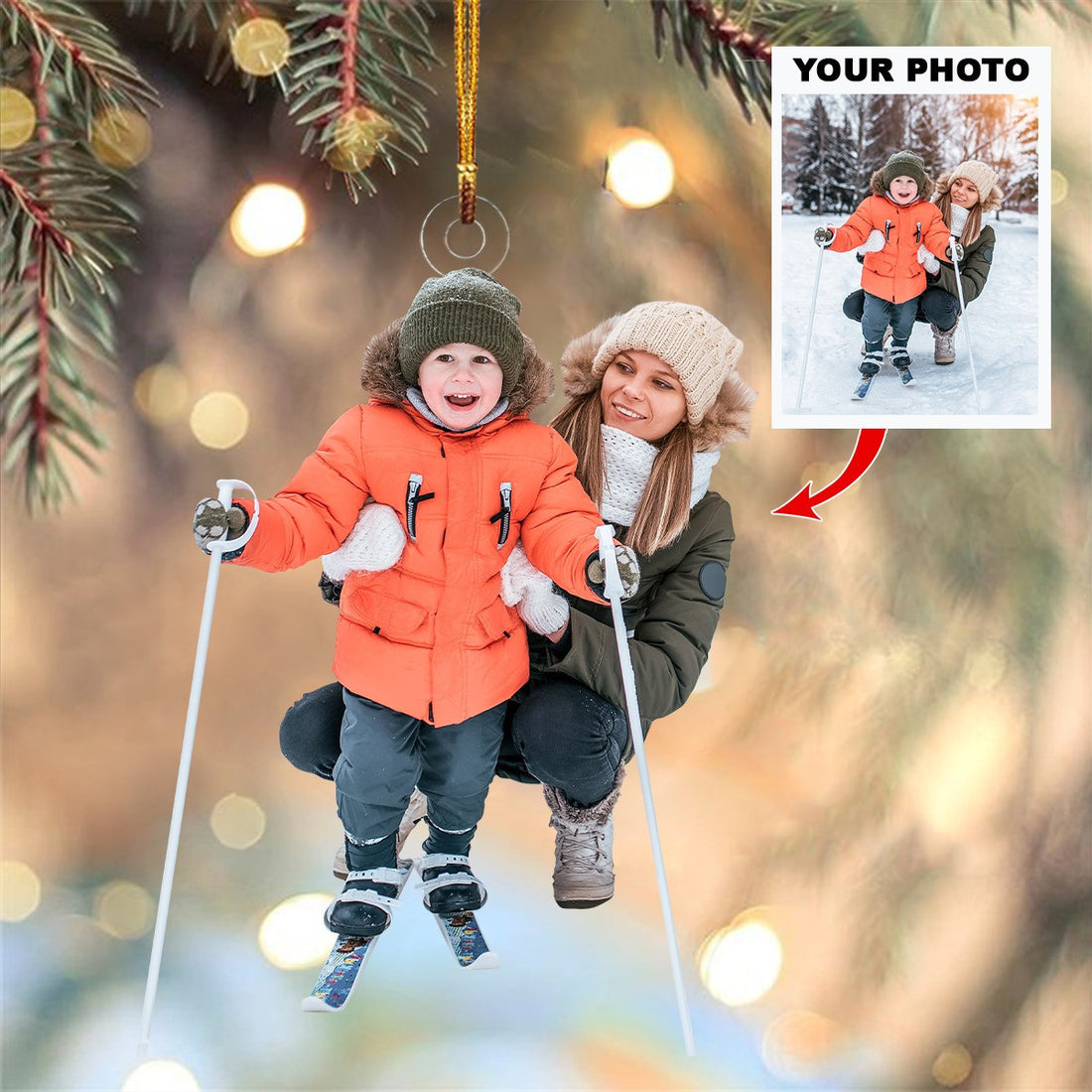 Custom Photo Christmas Ornaments Family Christmas Ornaments Best Family Gifts