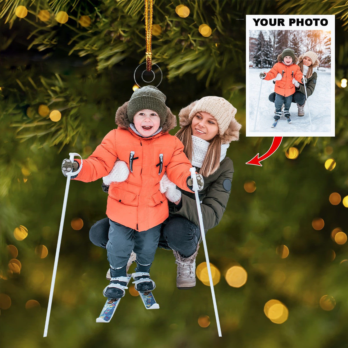 Custom Photo Christmas Ornaments Family Christmas Ornaments Best Family Gifts