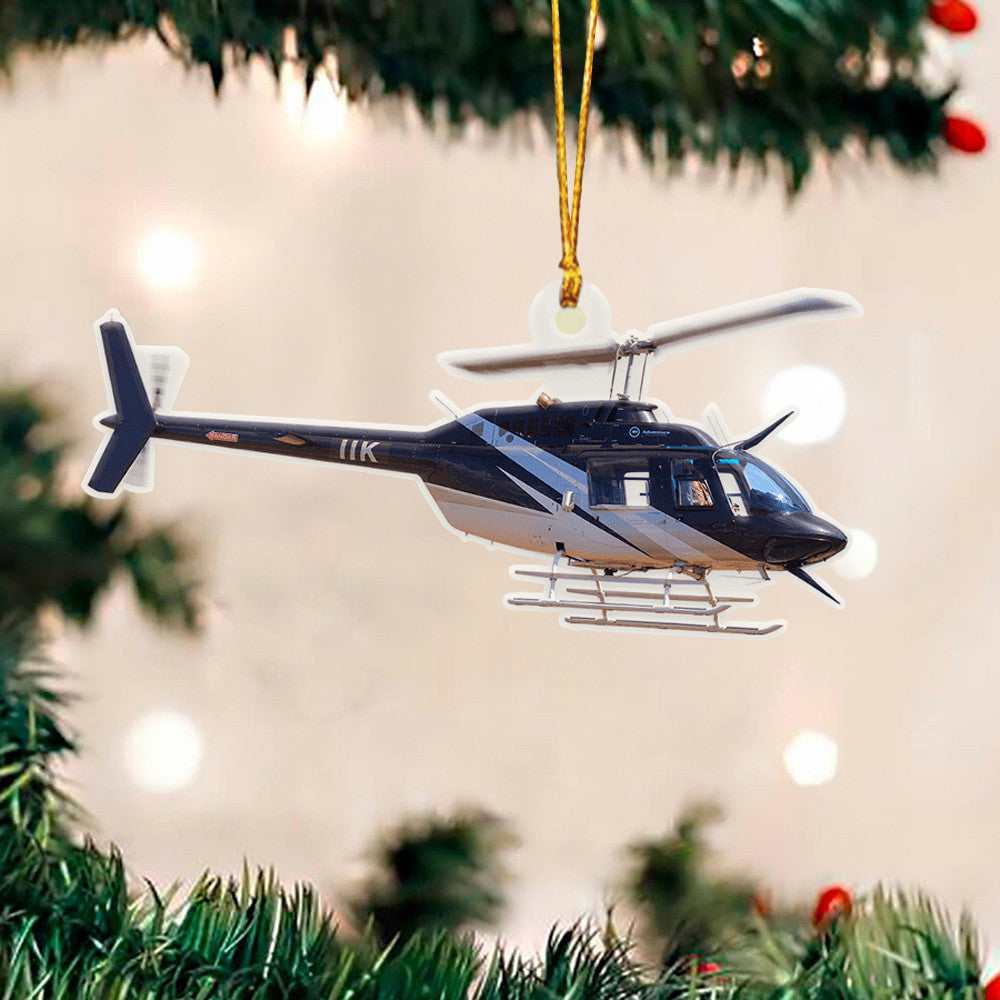 Veteran Helicopter Christmas Ornament 2023 Christmas Ornament Gift For Veterans
