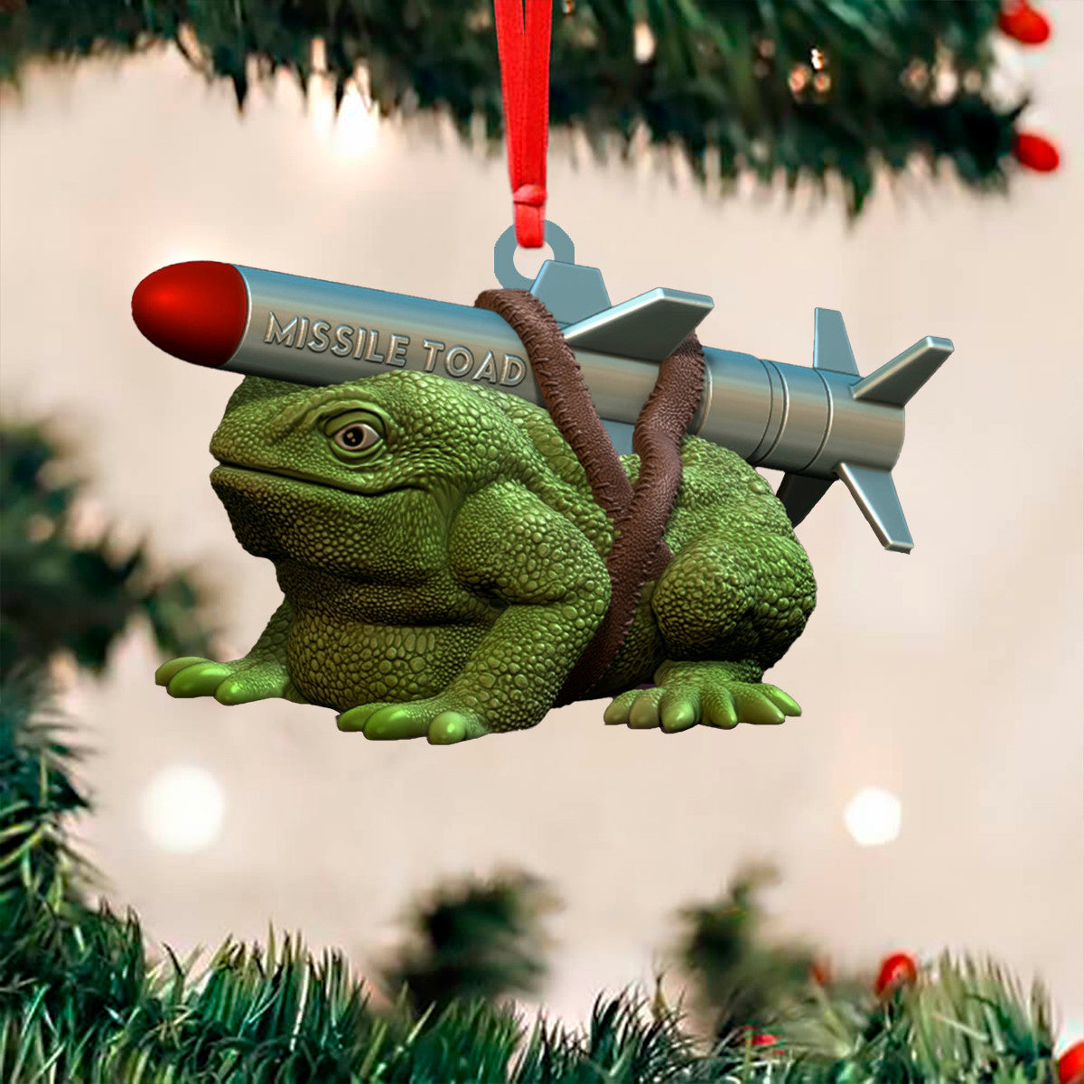 Missile Toad Ornament Missile Toad Meme Christmas Tree Decorating Ideas 2023