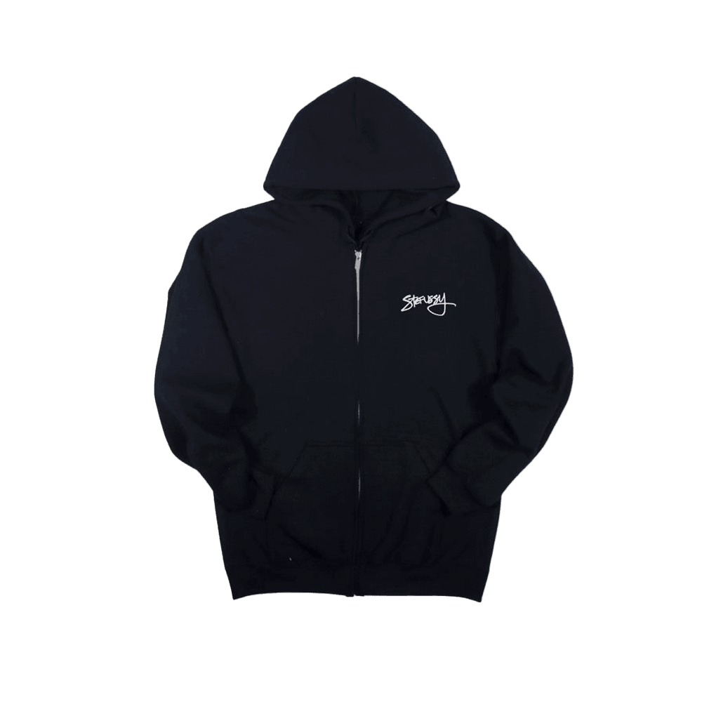 Stefussy Merch Stefussy Zipper Hoodie Black Gifts For Fans Birthday Gift for Husband