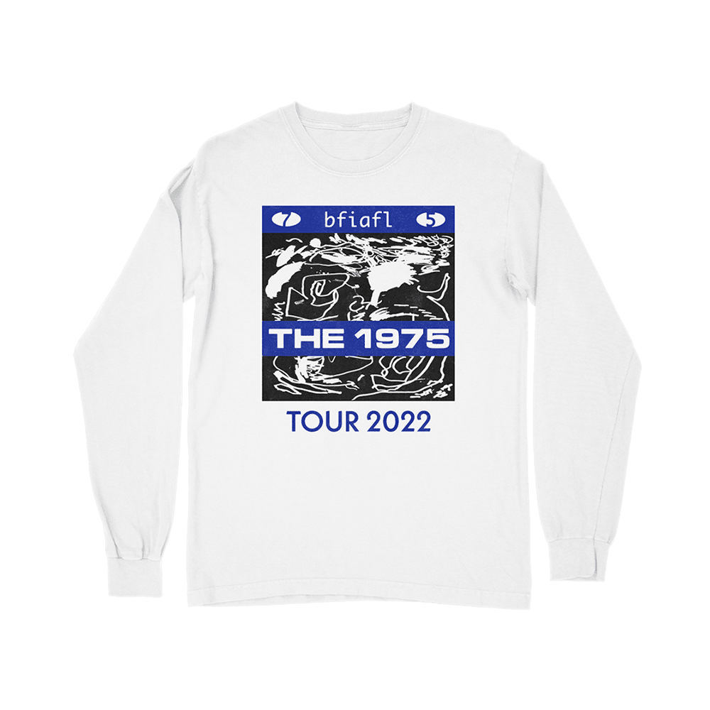 The 1975 Merch The 1975 Tour 2022 BFIAFL Doodle LS Sweatshirt Pop Band Gifts For Fans