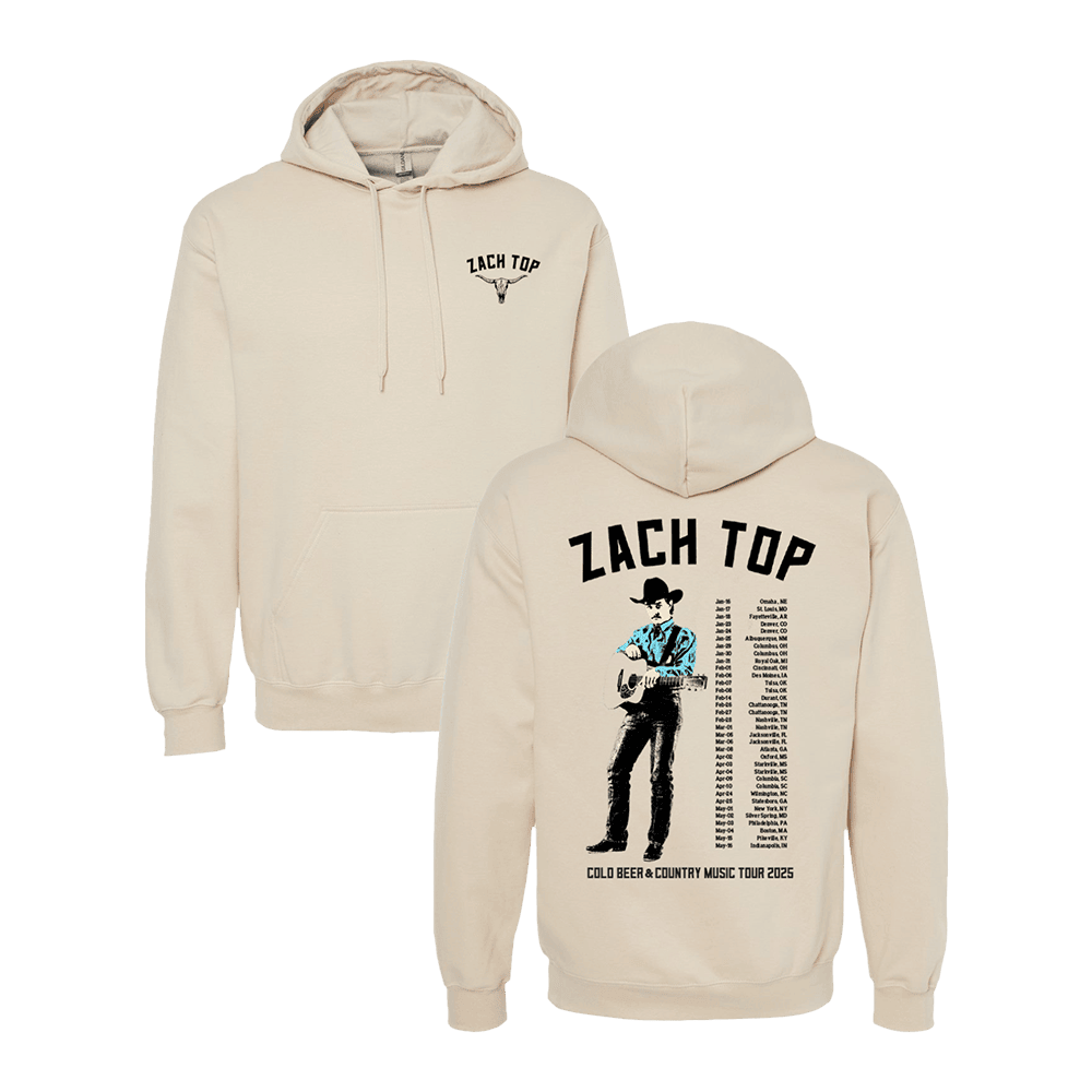 Zach Top Merch Zach Top 2025 Natural Tour Hoodie Gifts For Music Fans Father's Day Gift for Dad