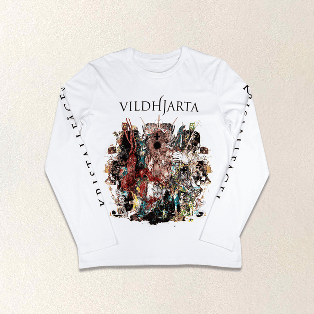Vildhjarta Merch Vildhjarta White Sweatshirt Band Gifts For Fans Vintage Hoodie Gift for Men