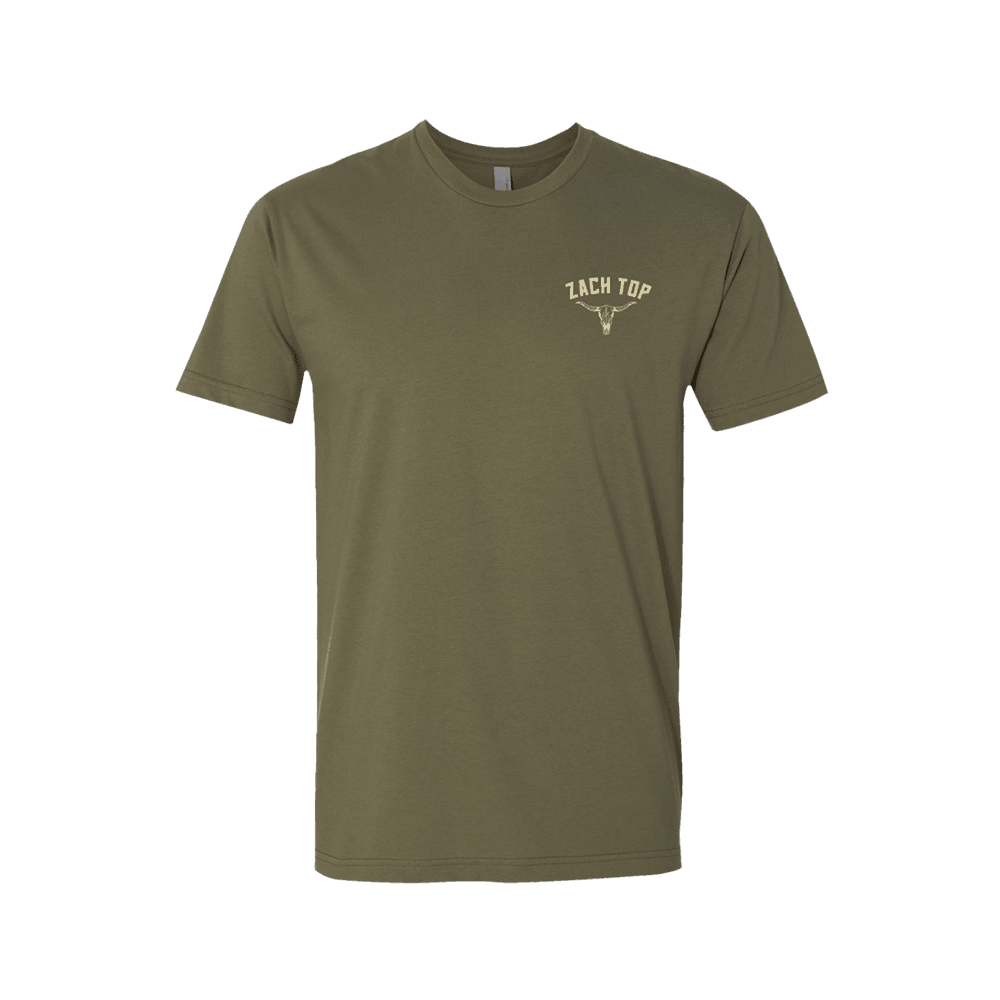 Zach Top Merch Zach Top Colo Beer And Country Music T-Shirt Green Gifts For Fans