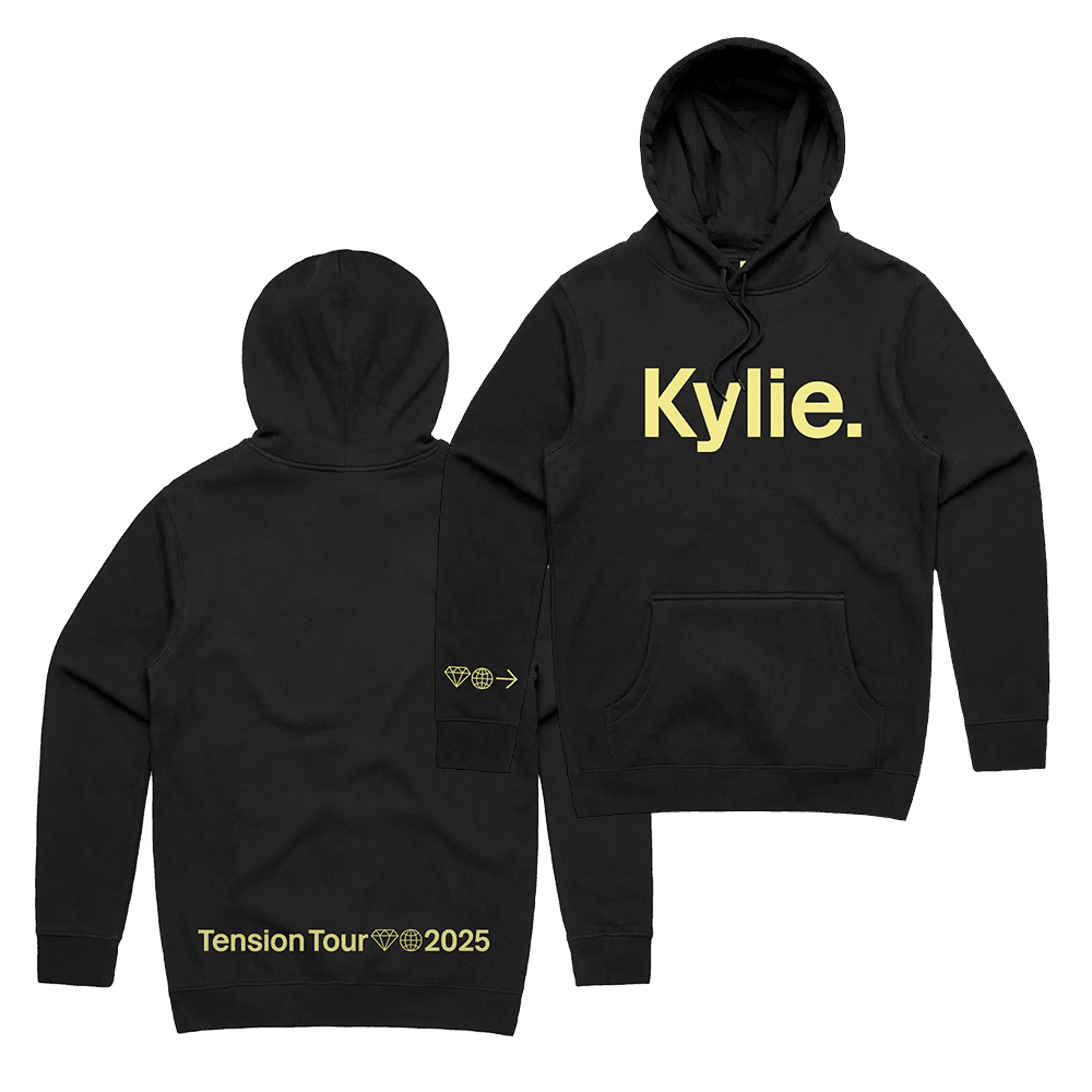 Kylie Minogue Merch Kylie Minogue Tension Tour Hoodie Music Gifts For Fans