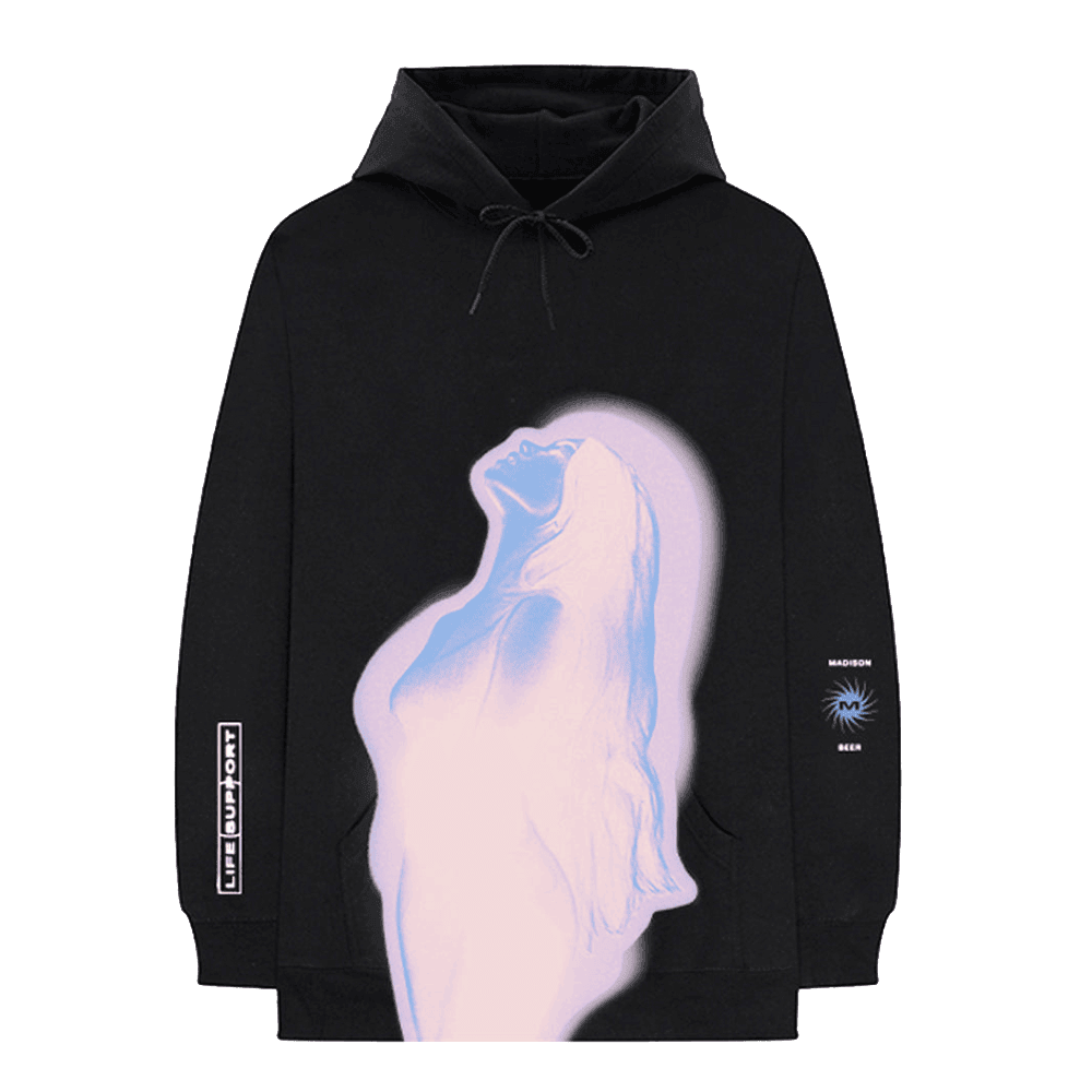 Madison Beer Merch Life Support Tour EU Silhouette Hoodie Music Lovers Gifts For Fans