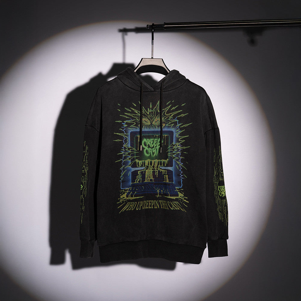 Creepcast Merch Hoodie Creep Cast Hoodie Who Up Creepin Birthday Gift for Husband