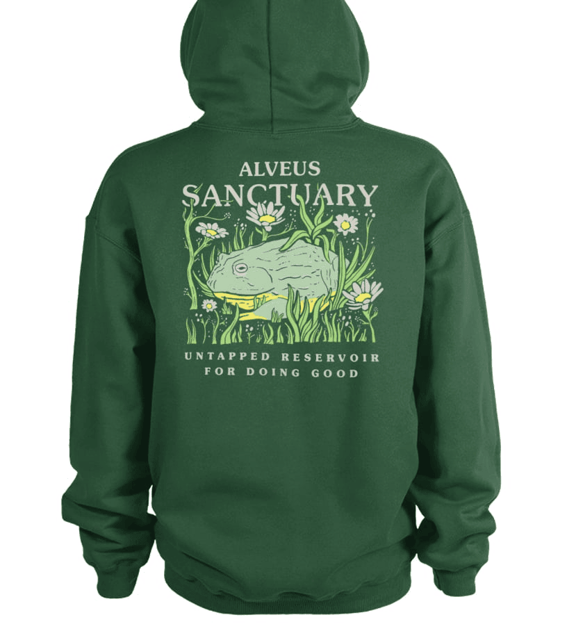 Alveus Sanctuary Merchandise Hoodie Frog Alveus Sanctuary Hoodie Gifts For Fan
