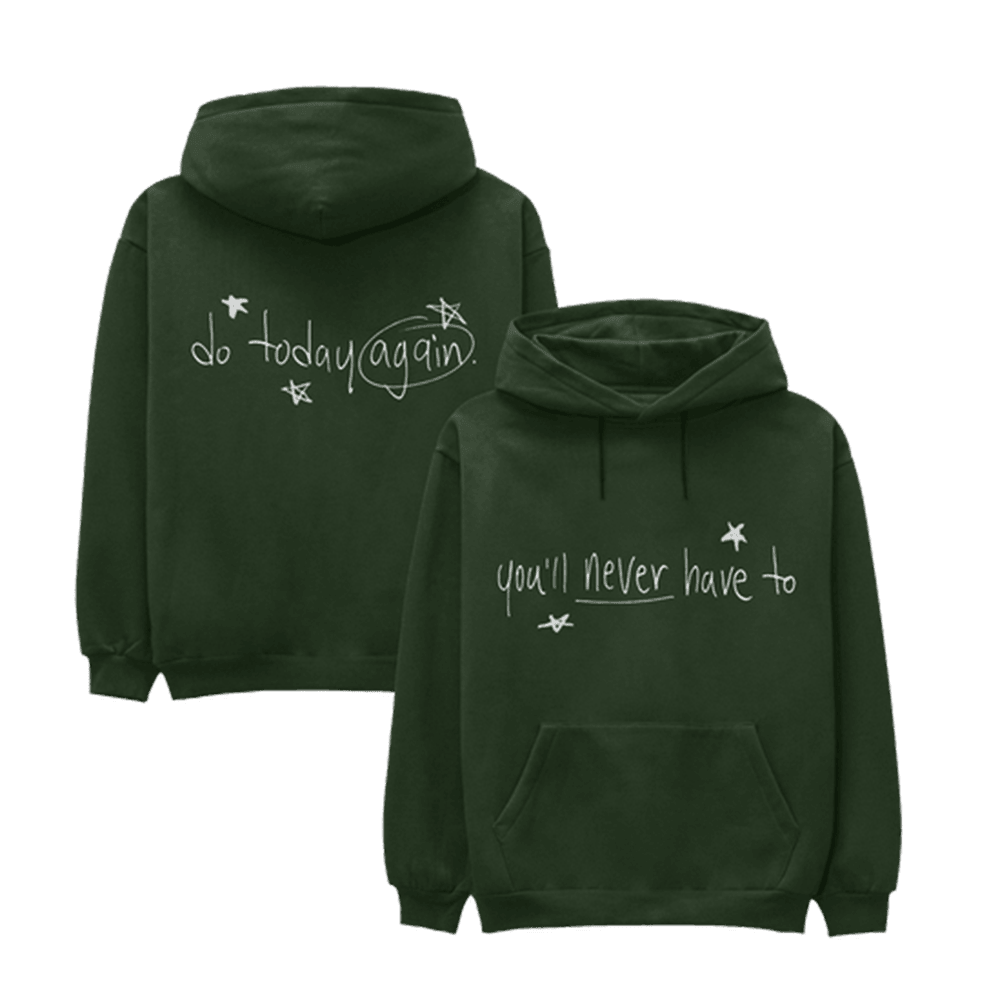 Alex Warren Merch Hoodie Today Again Hoodie Music Lovers Gifts For Fan