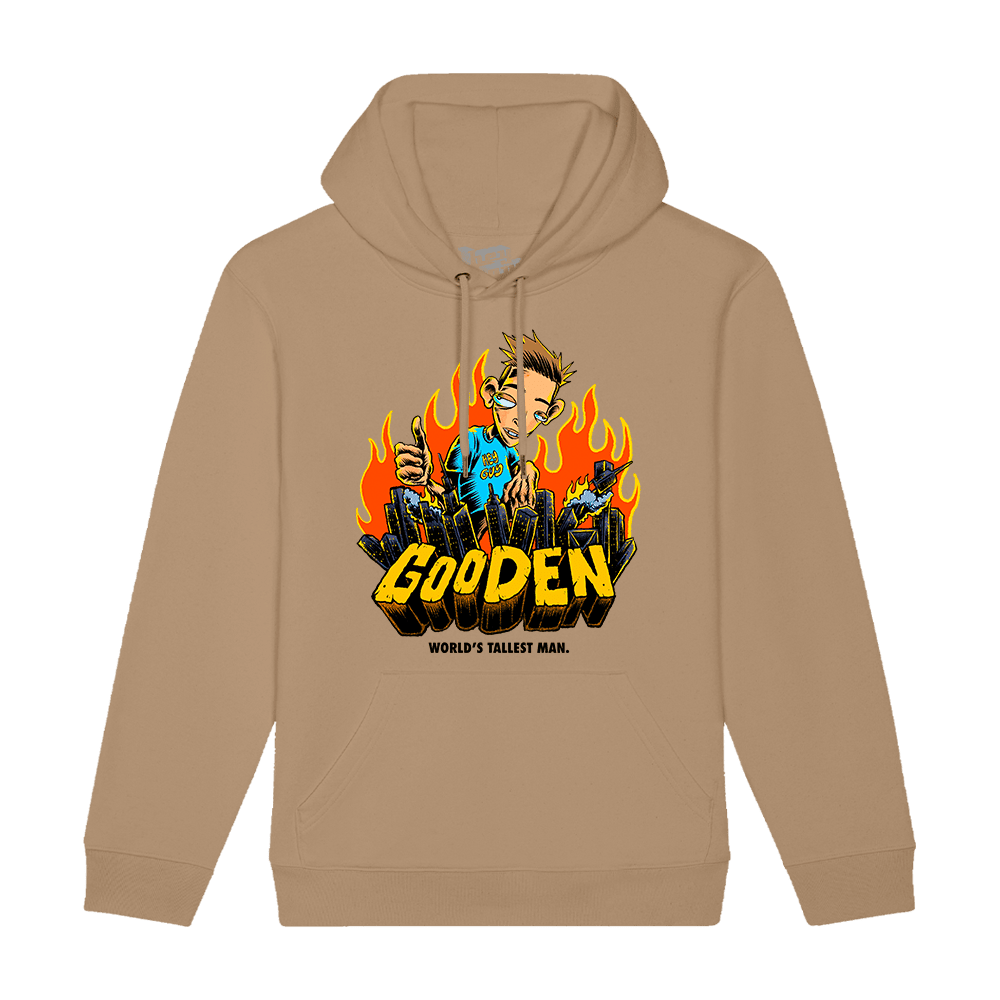 Drew Gooden Merch Hoodie World'S Tallest Man Sandstone Hoodie Gifts For Fan