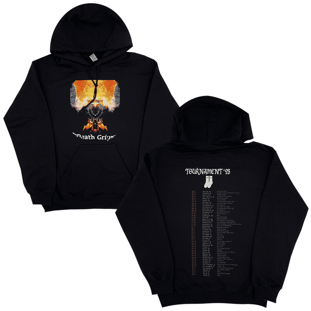 Death Grips Merch Death Grips Tech Death Metal Tour Hoodie Gifts For Band Fans