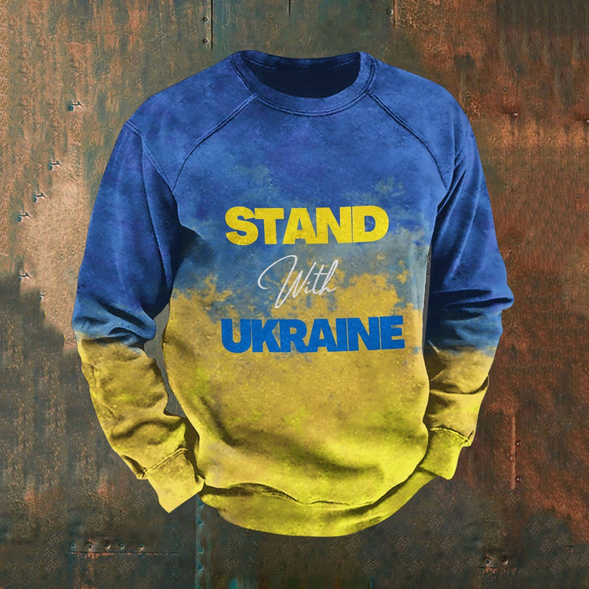 Stand With Ukraine Sweatshirt Zelensky Sweatshirt Ukrainian Gifts Christmas Gift for Him