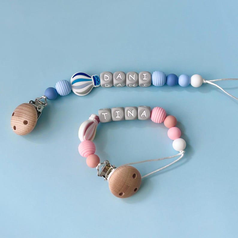 Personalized Pacifier Clip, Baby Pacifier Clip, Baby Gift, Personalized Soother Clip, Baby Binky Clips, Newborn Dummy clip, Birthday Gift