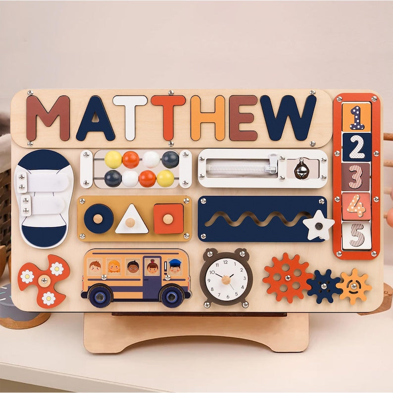 Personalized Gift For Kids, Toddler Toys, Wooden Baby Toy, Baby Shower Gift, 1st Birthday Gift
