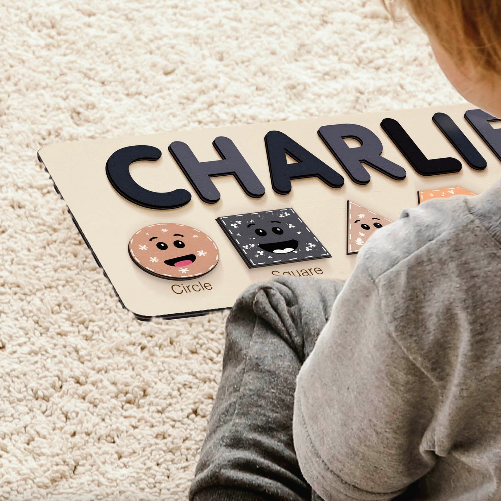 Personalized Gifts for Baby Boys and Girls, Personalized Toys for Baby, Toddlers Name Puzzle, Custom Baby Shower Gift